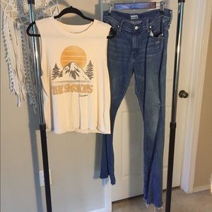 Mother Denim The Weekender Jeans